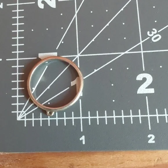 James Avery Vintage charm holder ring - Picture 2 of 4